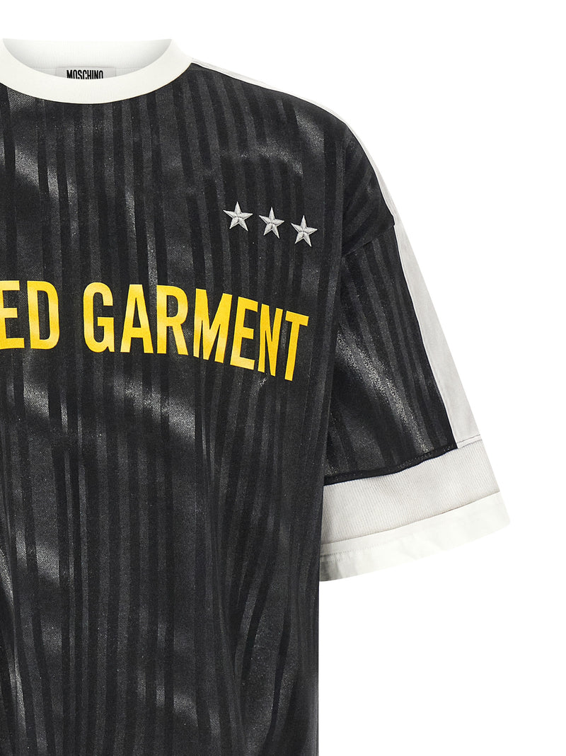 Moschino Black Cotton Sportswear T-Shirt