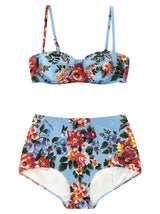 Dolce & Gabbana Blue Polyamide Bikini - Re-Edition 2000