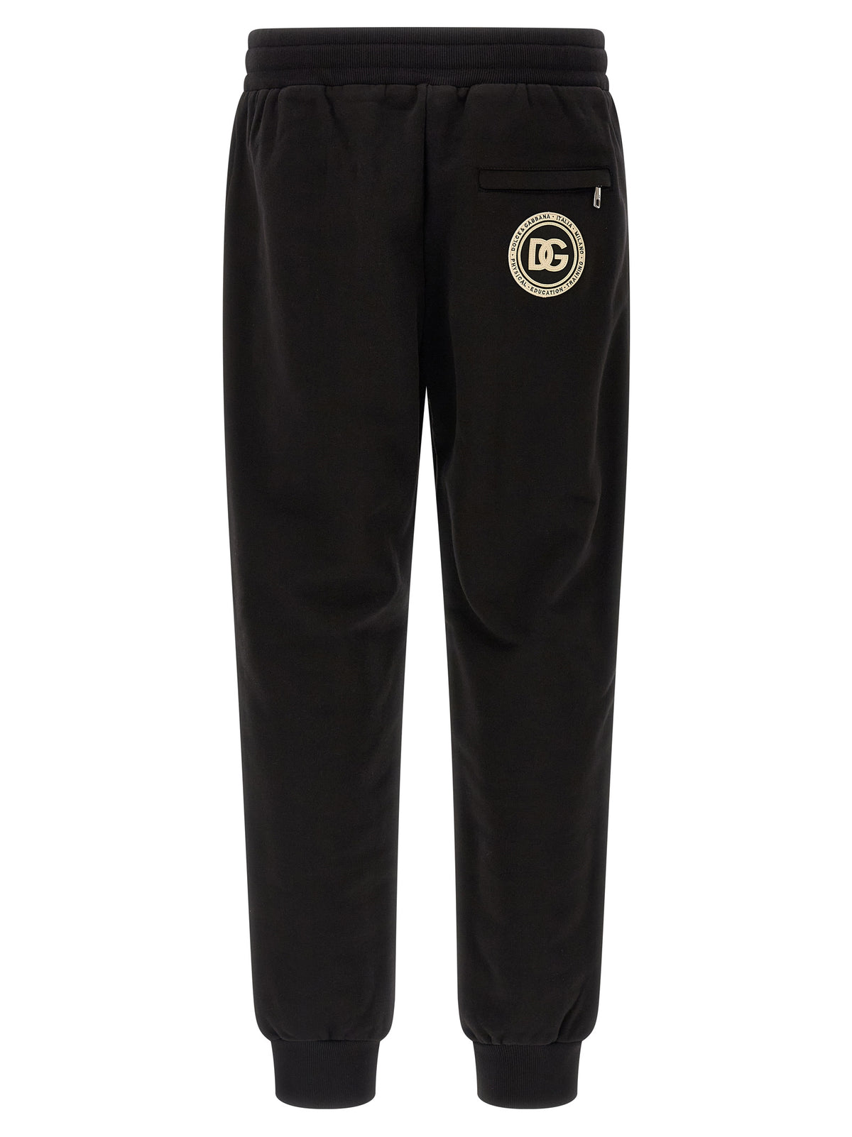 Dolce & Gabbana Black Cotton Joggers - Stylish & Comfortable