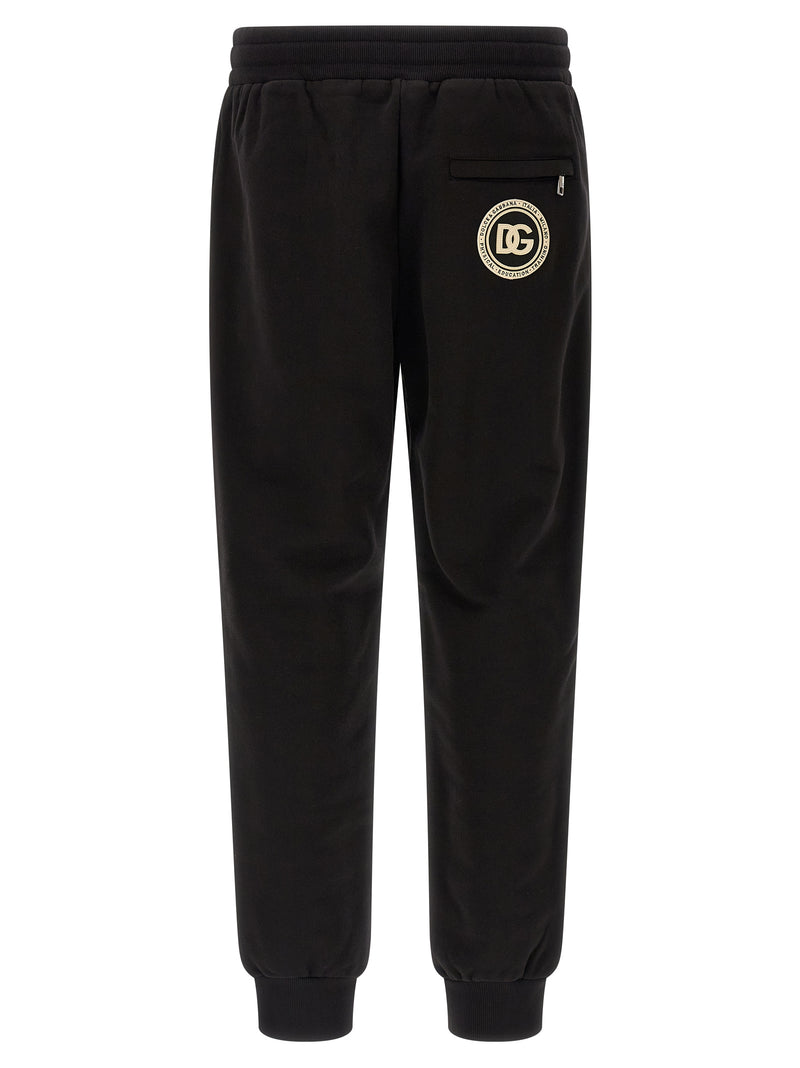 Dolce & Gabbana Black Cotton Joggers - Stylish & Comfortable