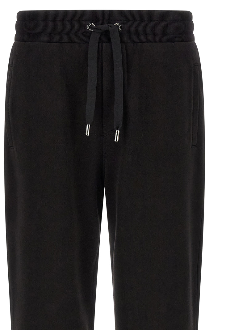 Dolce & Gabbana Black Cotton Joggers - Stylish & Comfortable
