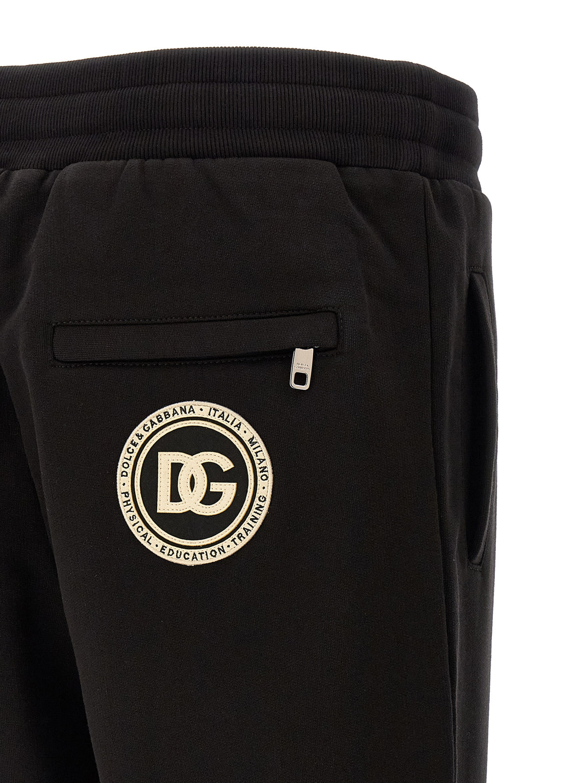 Dolce & Gabbana Black Cotton Joggers - Stylish & Comfortable