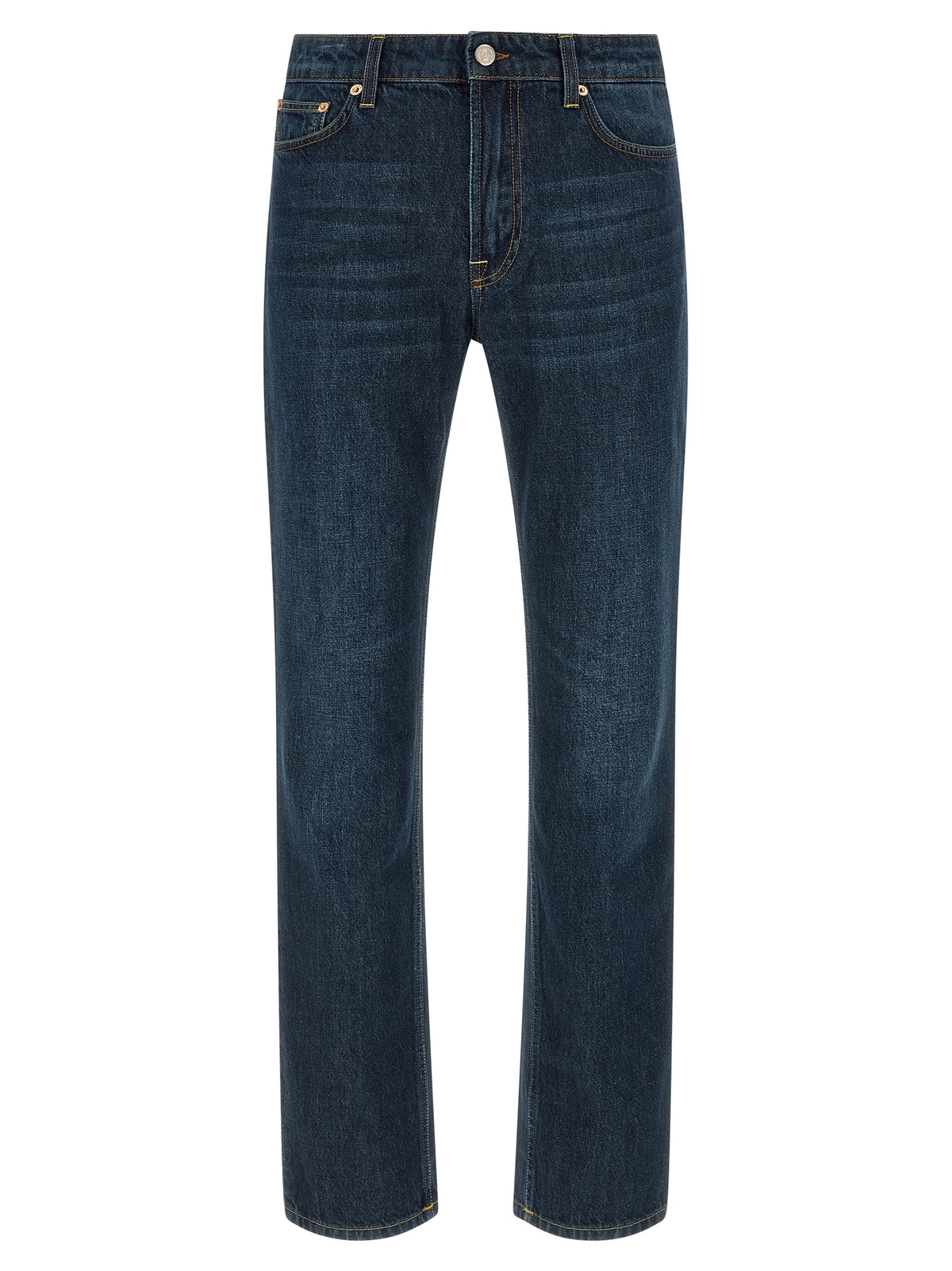 Jean droit en coton bleu Department 5