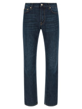 Jean droit en coton bleu Department 5