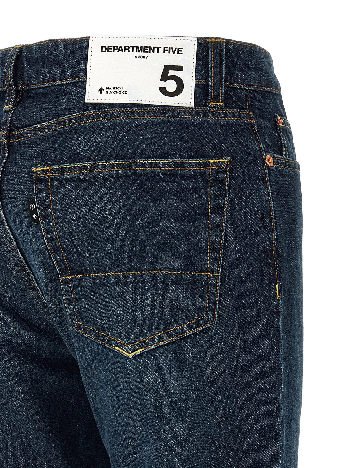 Jean droit en coton bleu Department 5