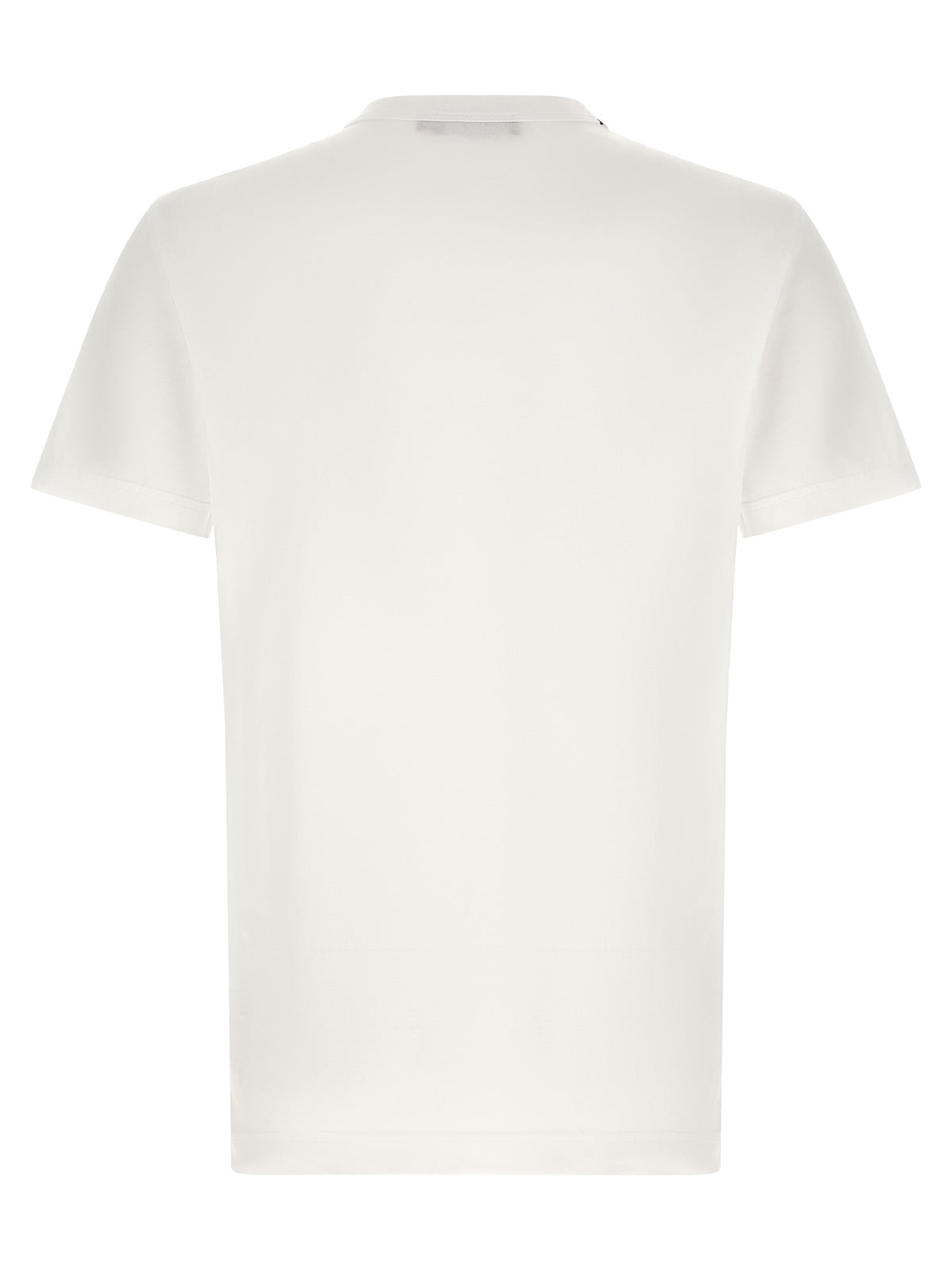 Dolce & Gabbana White Cotton T-Shirt - Iconic Style for Men