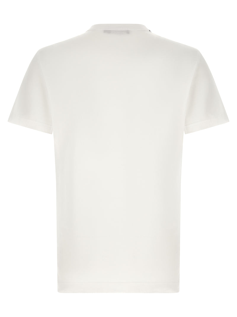 Dolce & Gabbana White Cotton T-Shirt for Men
