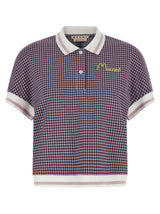 Marni Multicolor Viscose Polo Shirt