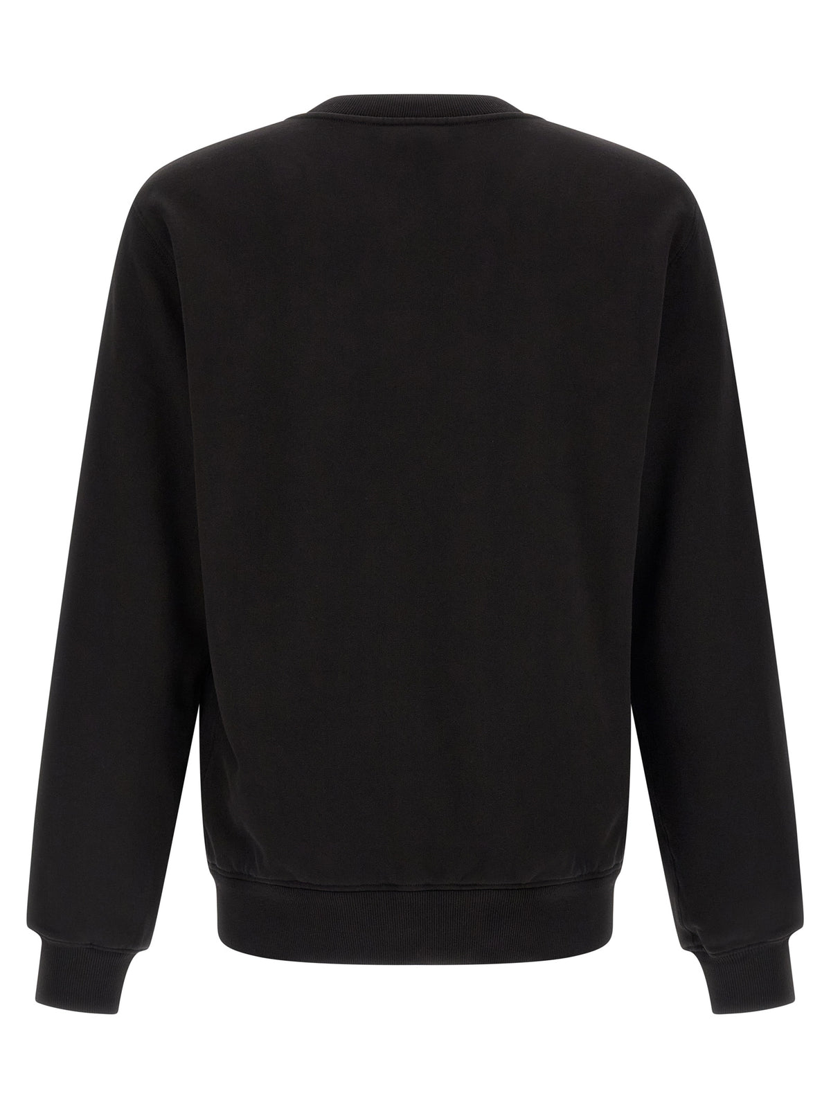 Dolce & Gabbana Black Cotton Sweatshirt for Men