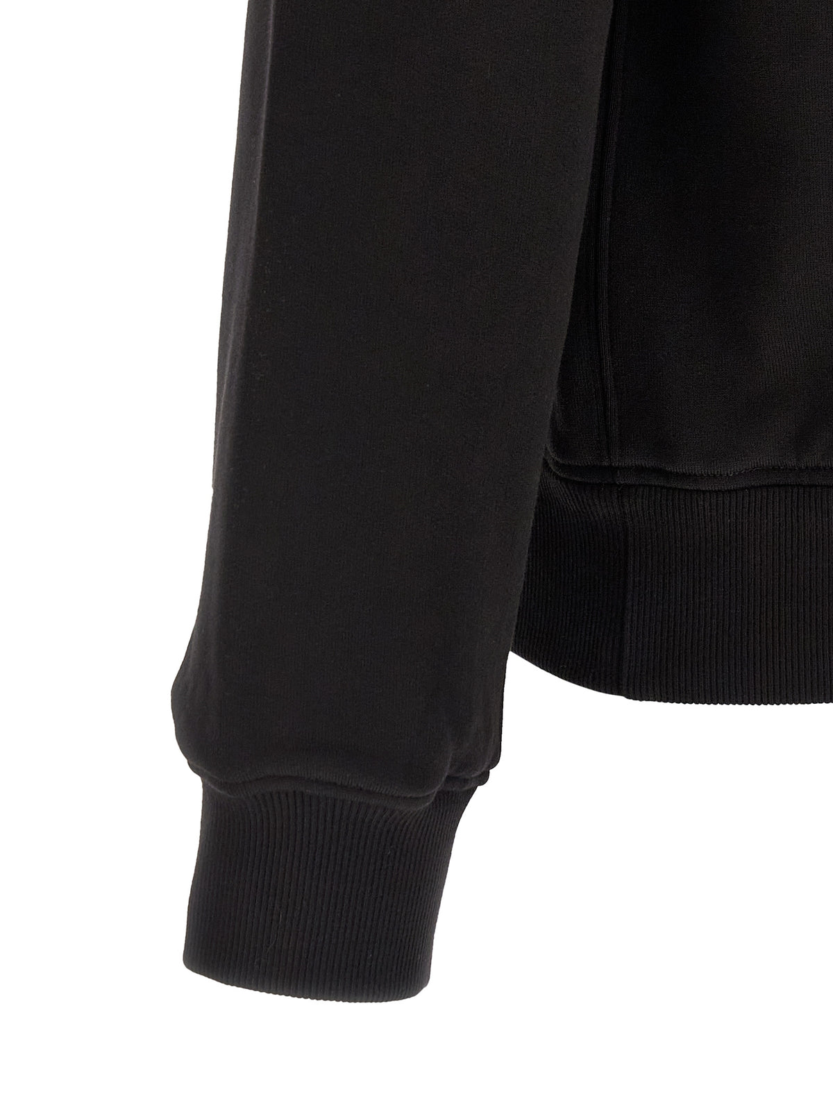 Dolce & Gabbana Black Cotton Sweatshirt for Men
