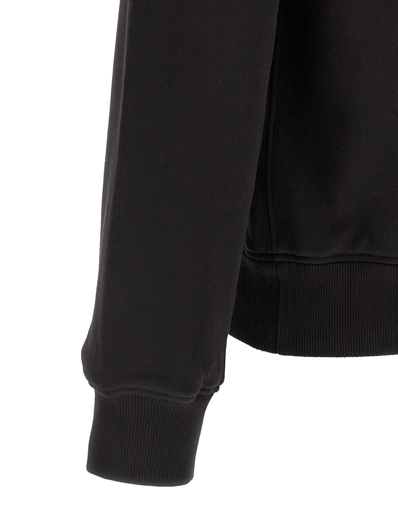 Dolce & Gabbana Black Cotton Sweatshirt for Men