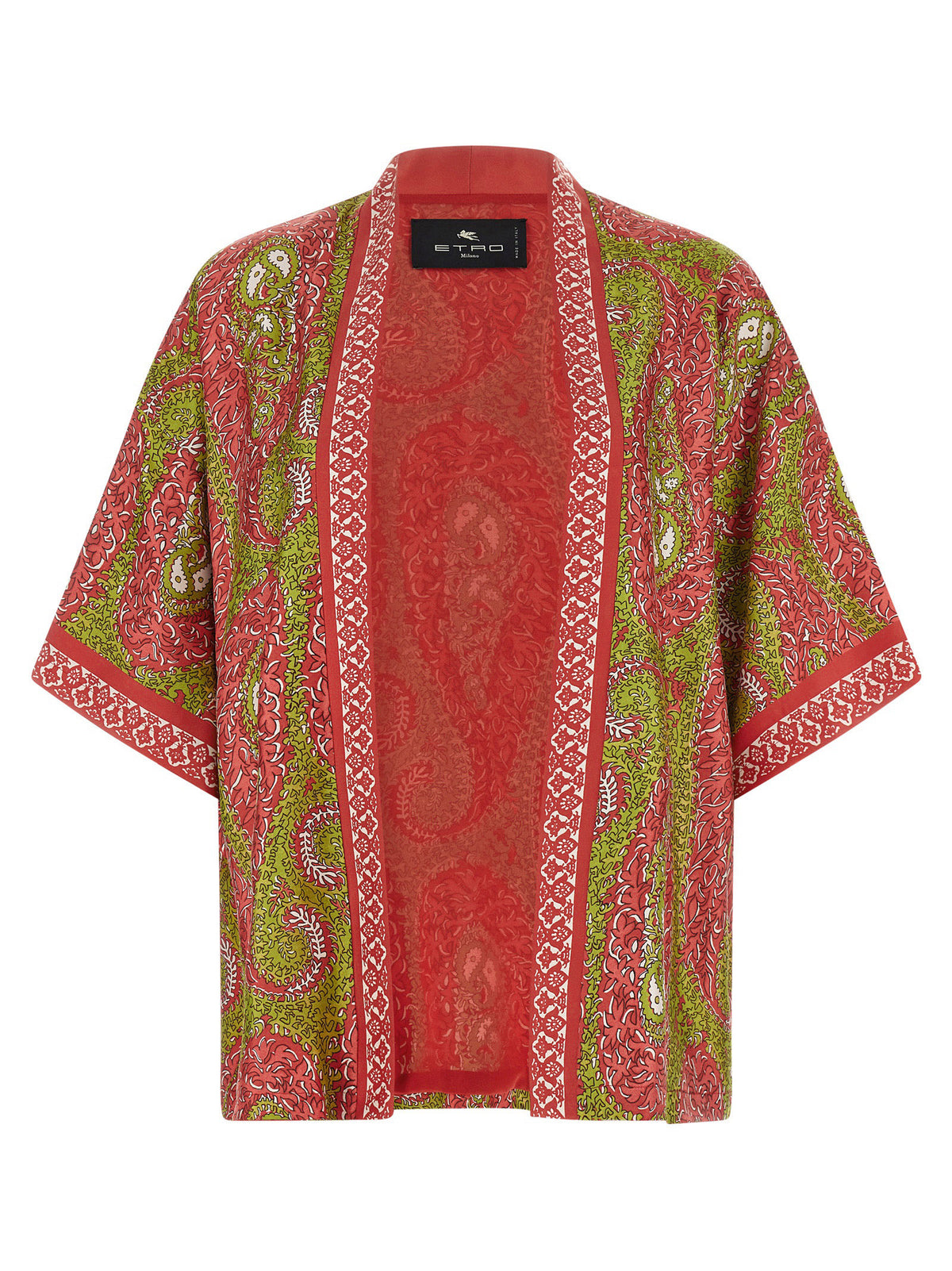 Etro Multicolor Silk Cardigan - Kesa Collection