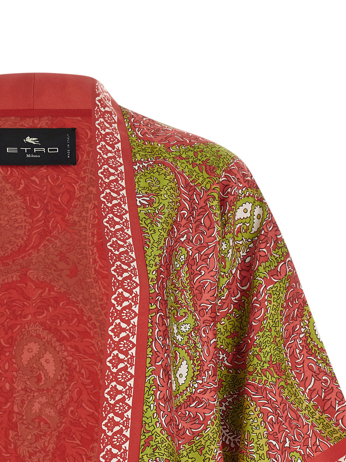 Etro Multicolor Silk Cardigan - Kesa Collection