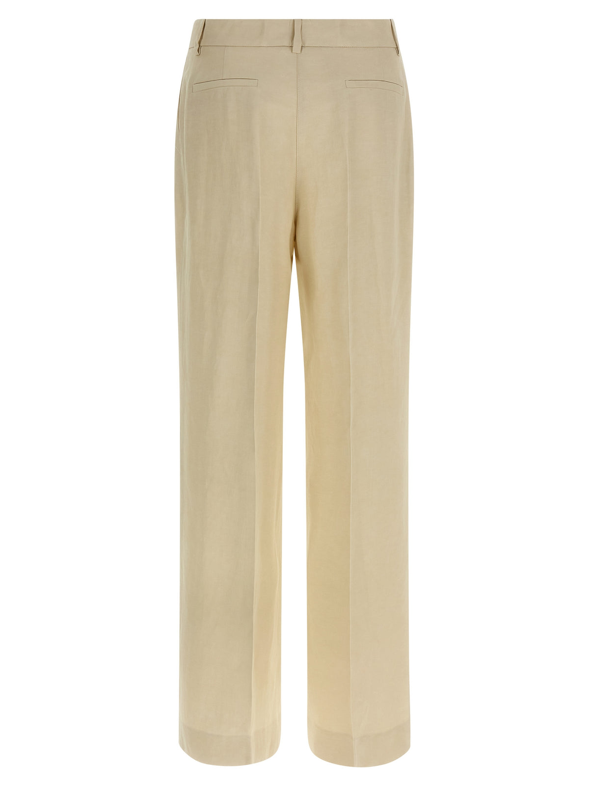 P.A.R.O.S.H. Pantalon décontracté en viscose beige