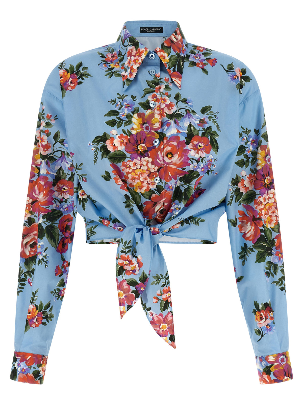 Chemisier Dolce & Gabbana en coton bleu