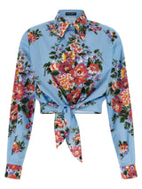 Chemisier Dolce & Gabbana en coton bleu