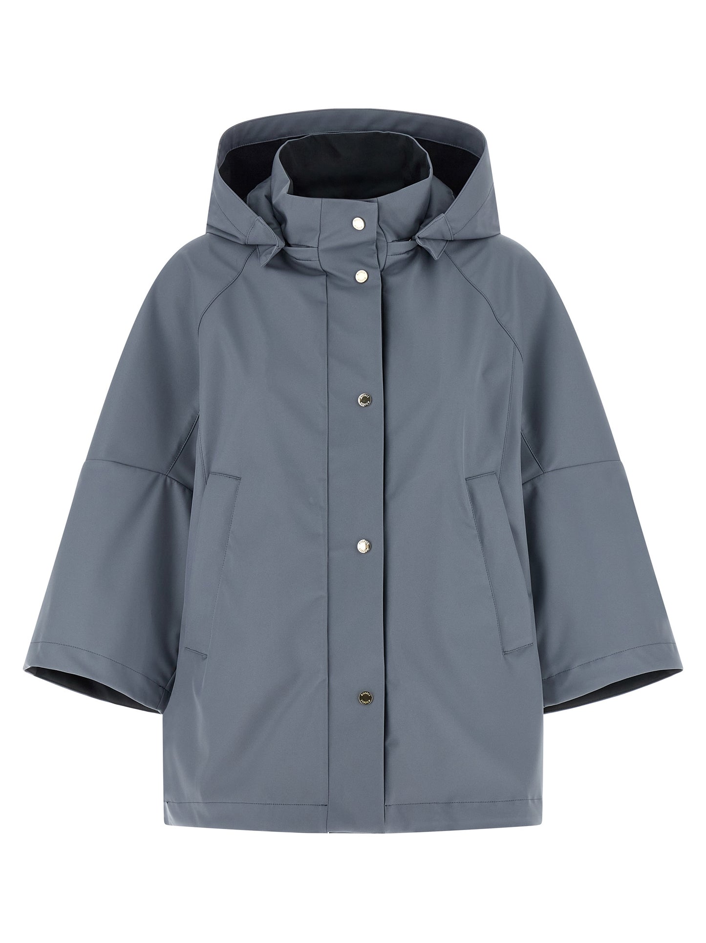 MooRER Blue Polyester Shell Jacket