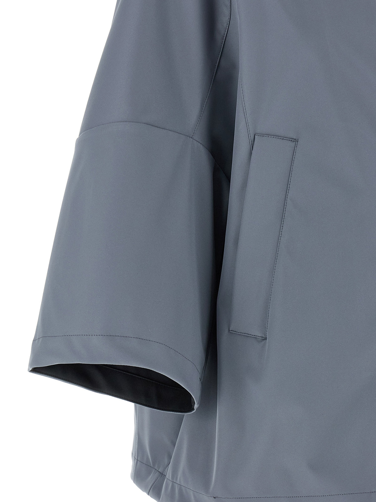 MooRER Florida Blue Polyester Shell Jacket