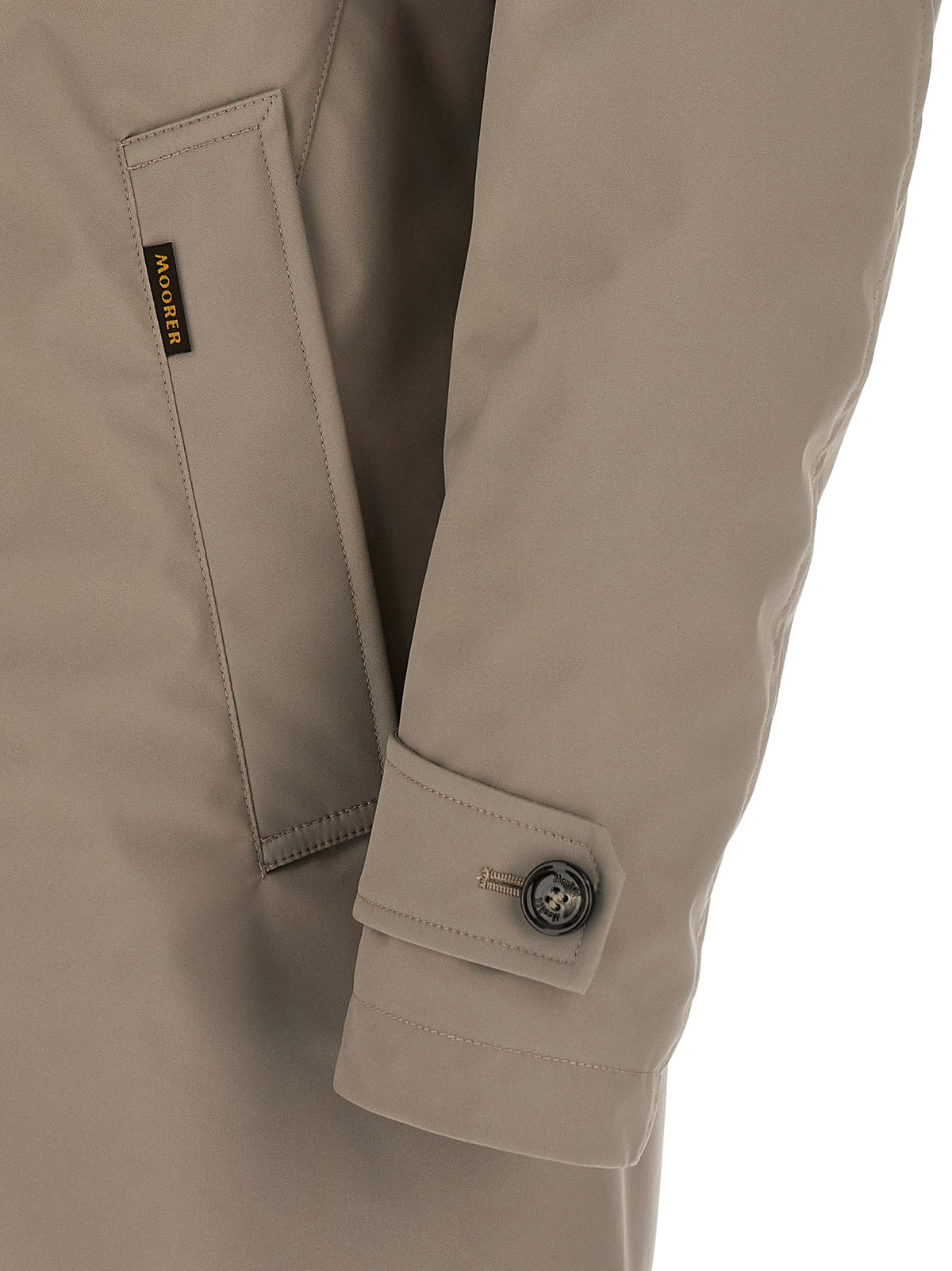 Veste MooRER grise en polyester