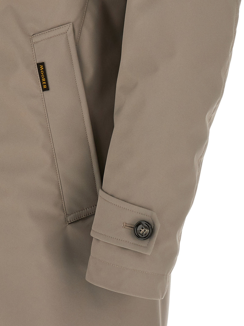 Veste MooRER grise en polyester