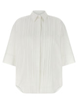 Chemisier en coton blanc P.A.R.O.S.H.