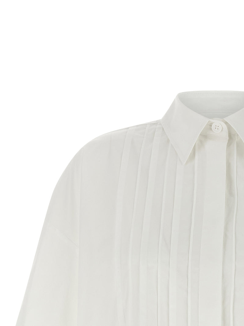 P.A.R.O.S.H. White Cotton Blouse
