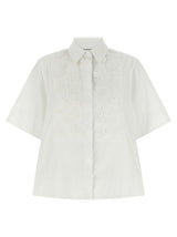 P.A.R.O.S.H. White Cotton Blouse