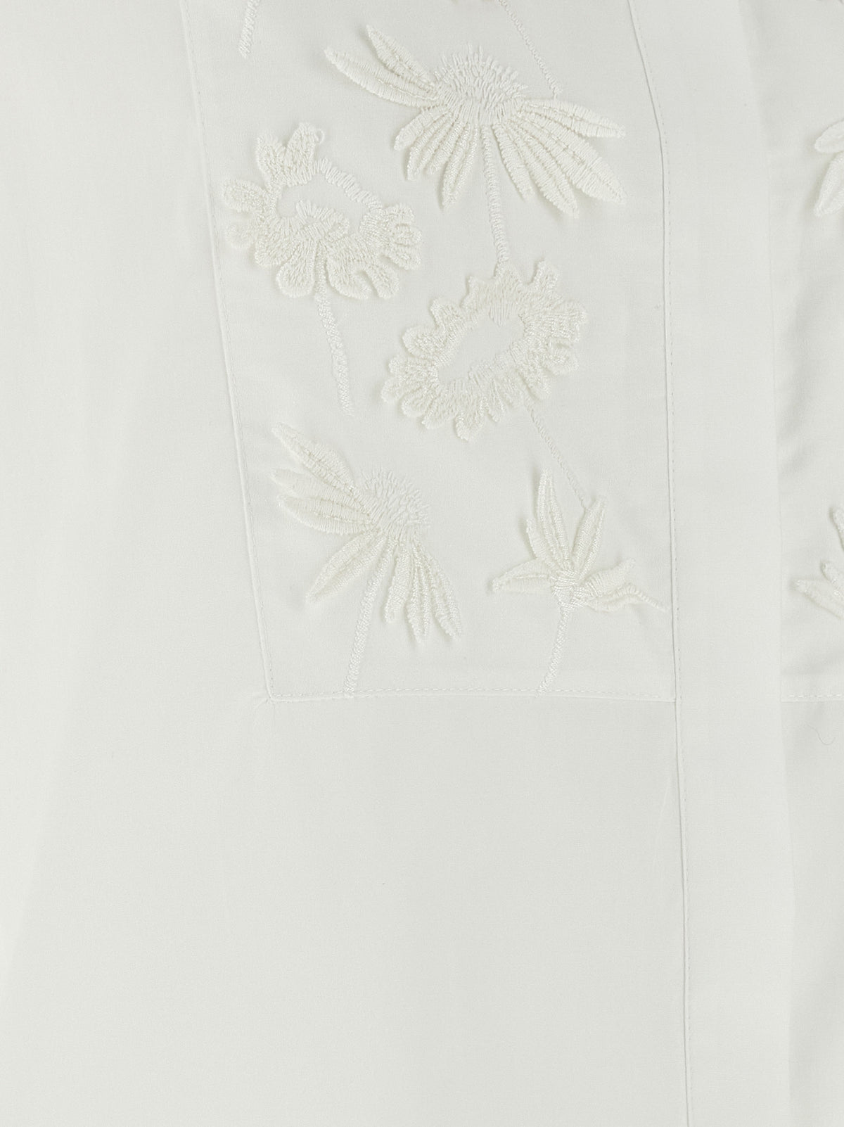 P.A.R.O.S.H. White Cotton Blouse