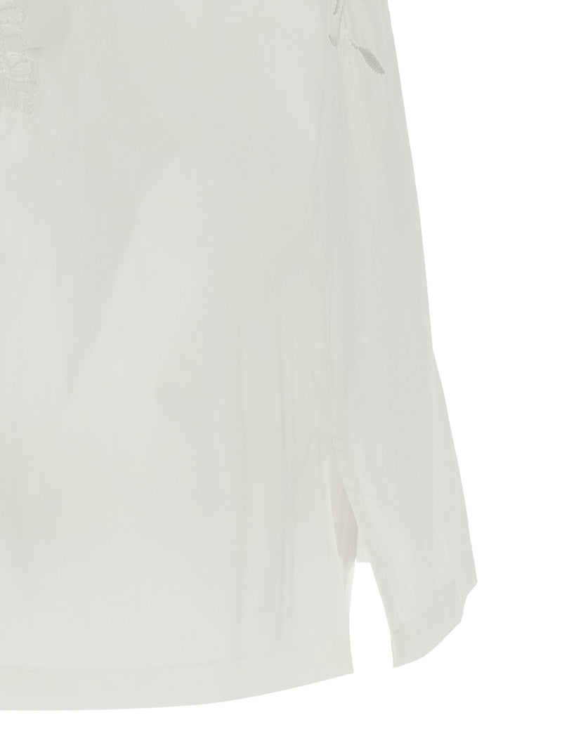 Chemisier blanc en polyamide P.A.R.O.S.H.
