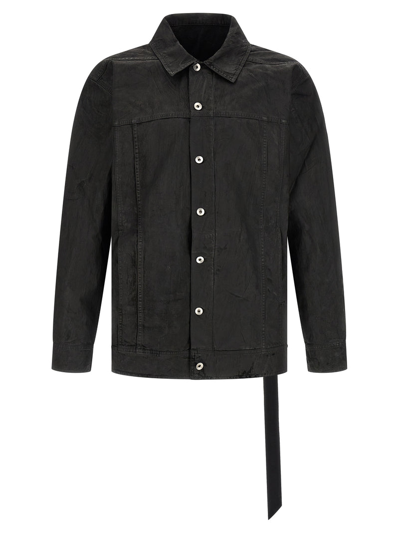 Veste en jean DRKSHDW en coton noir
