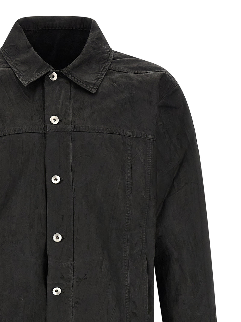 Veste en jean DRKSHDW en coton noir