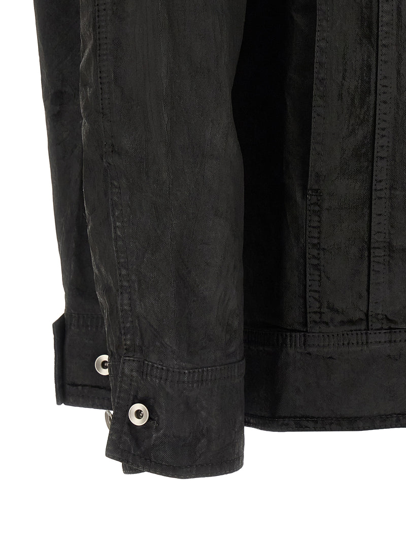 Veste en jean DRKSHDW en coton noir