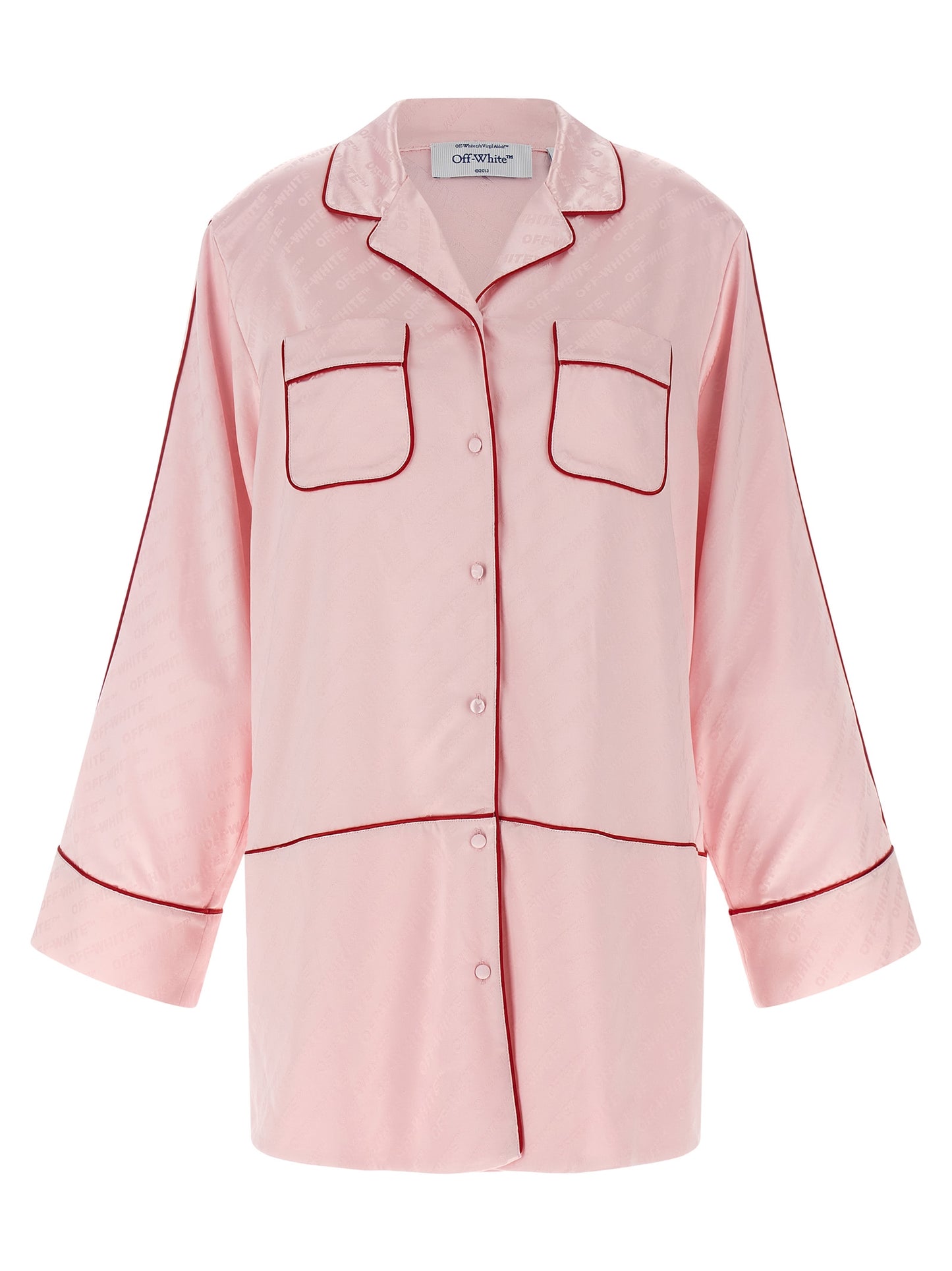 Off-White Multicolor Viscose Blouse