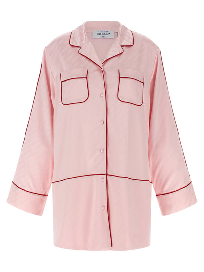Off-White Multicolor Viscose Blouse