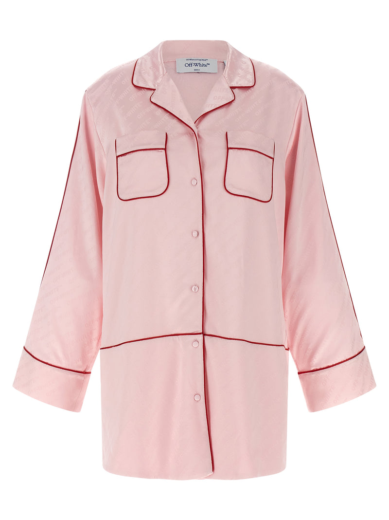 Off-White Multicolor Viscose Blouse