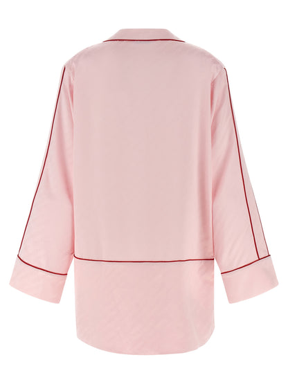 Off-White Multicolor Viscose Blouse