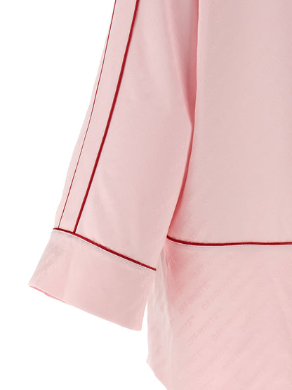Off-White Multicolor Viscose Blouse