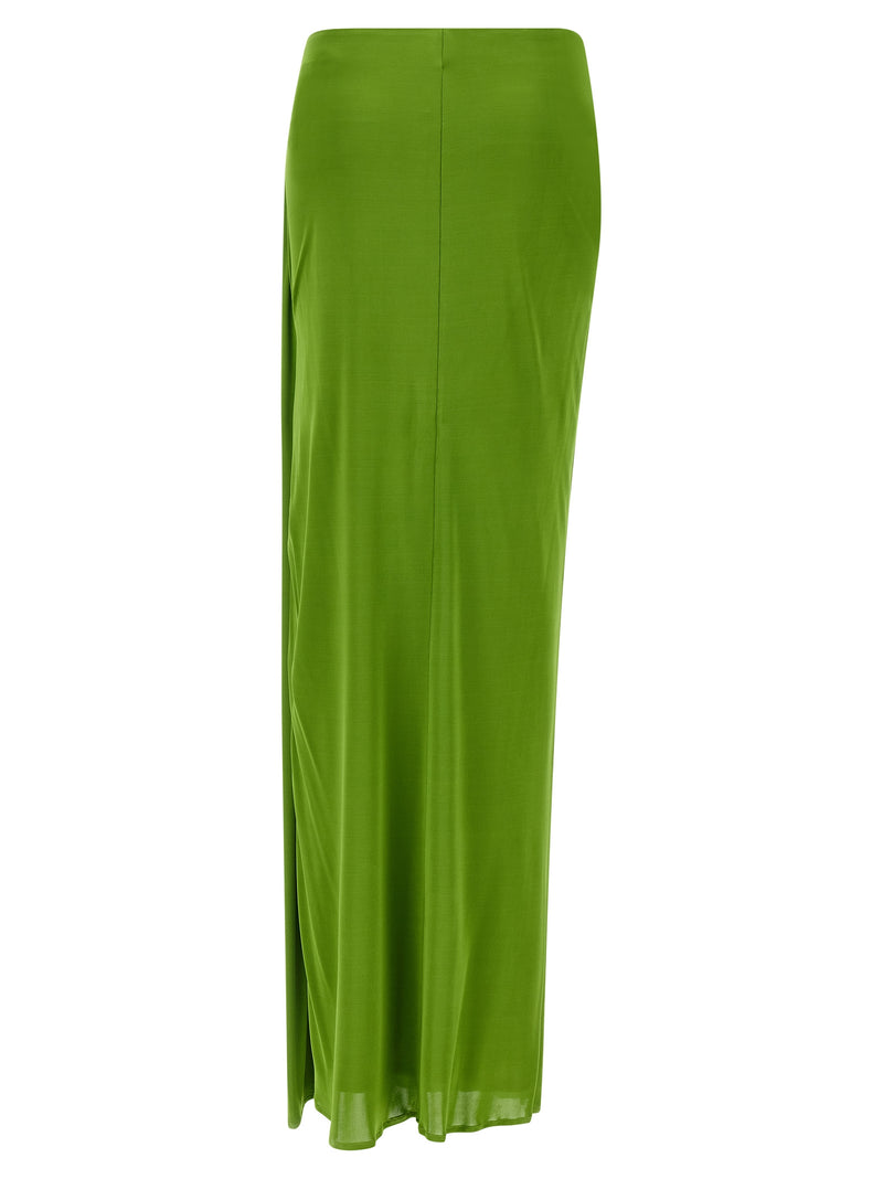Mini-jupe bicolore en viscose Elisabetta Franchi