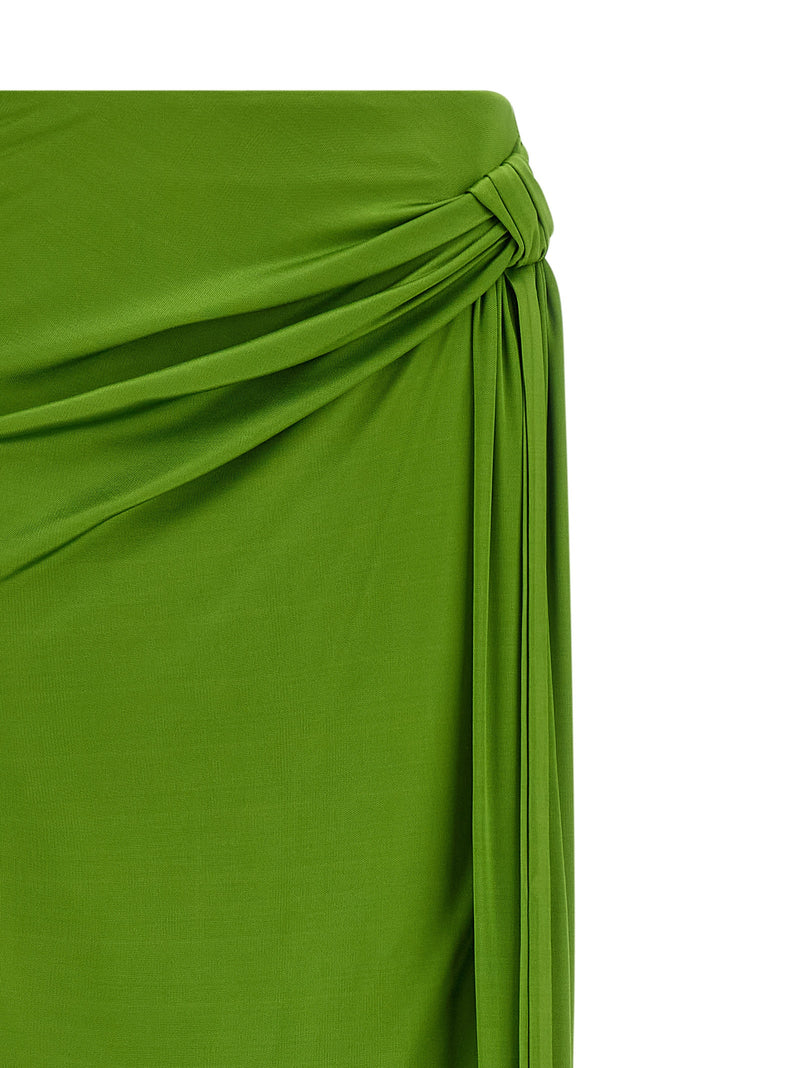 Mini-jupe bicolore en viscose Elisabetta Franchi