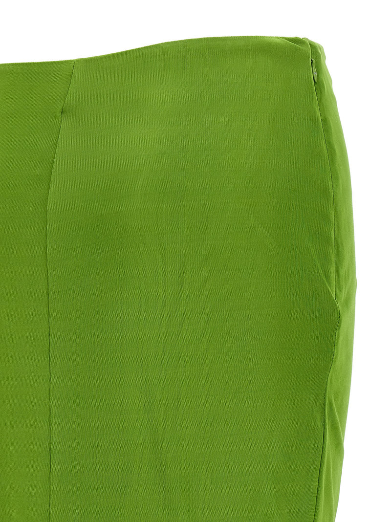 Mini-jupe bicolore en viscose Elisabetta Franchi