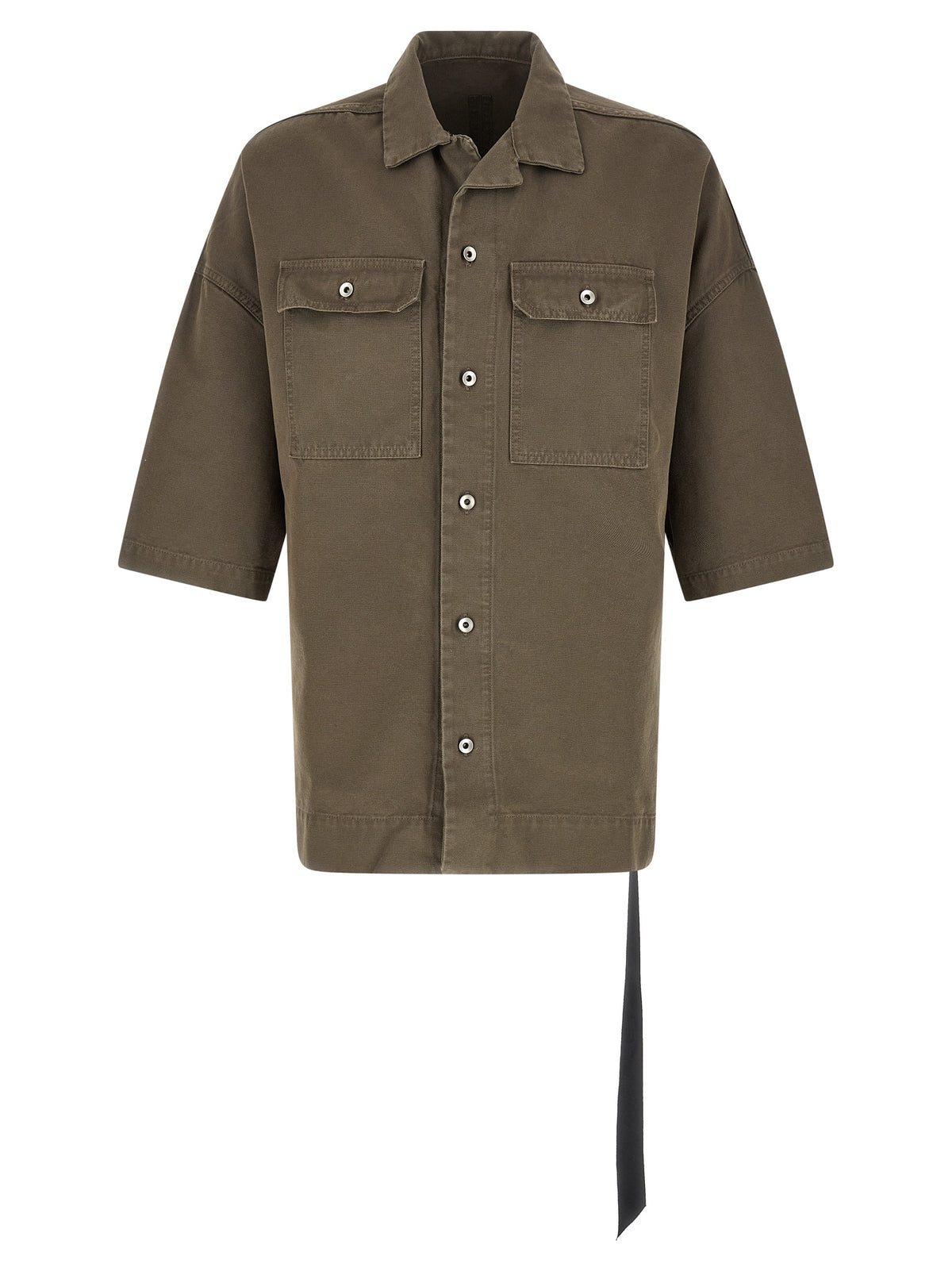 DRKSHDW Magnum Tommy Gray Cotton Blouse for Men