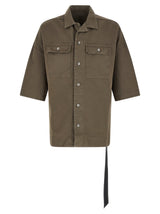 DRKSHDW Magnum Tommy Gray Cotton Blouse for Men