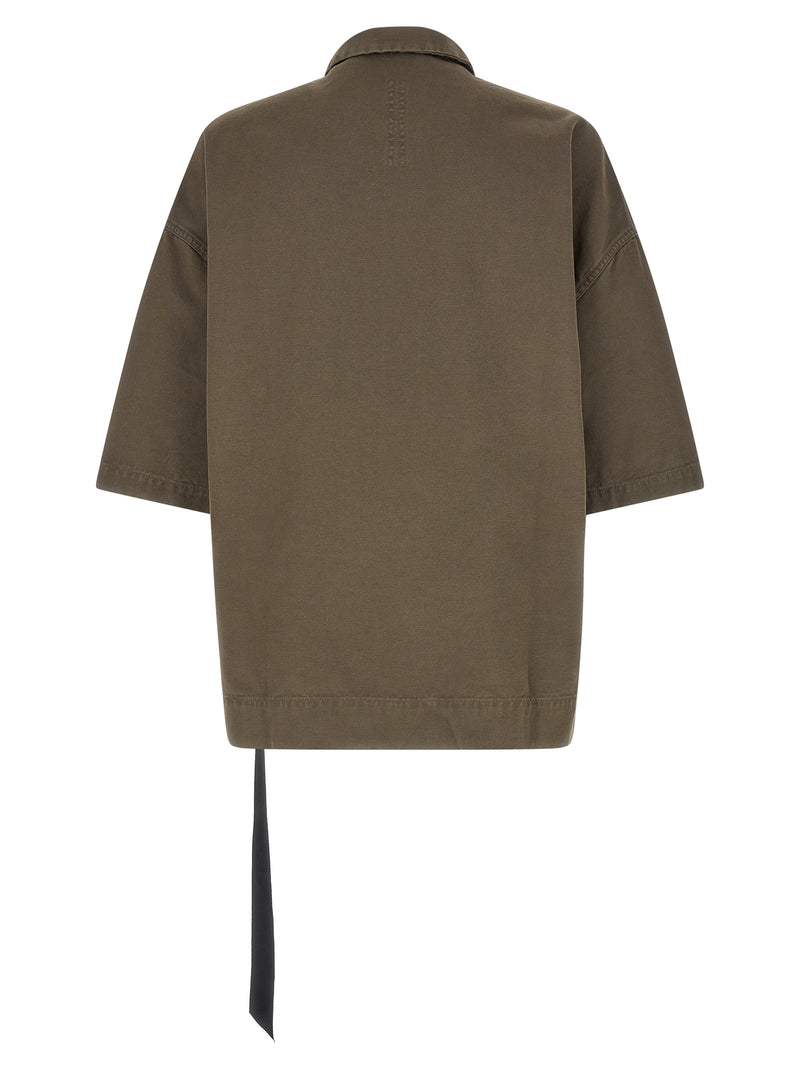 DRKSHDW Magnum Tommy Gray Cotton Blouse for Men