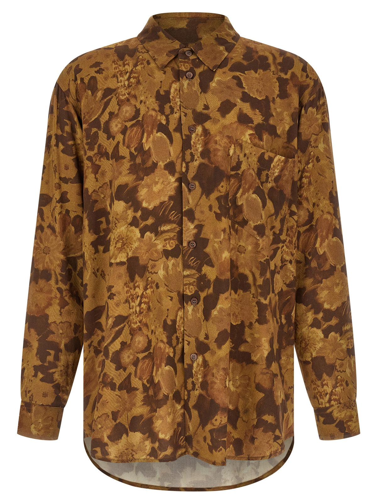 Chemisier Magliano marron en viscose