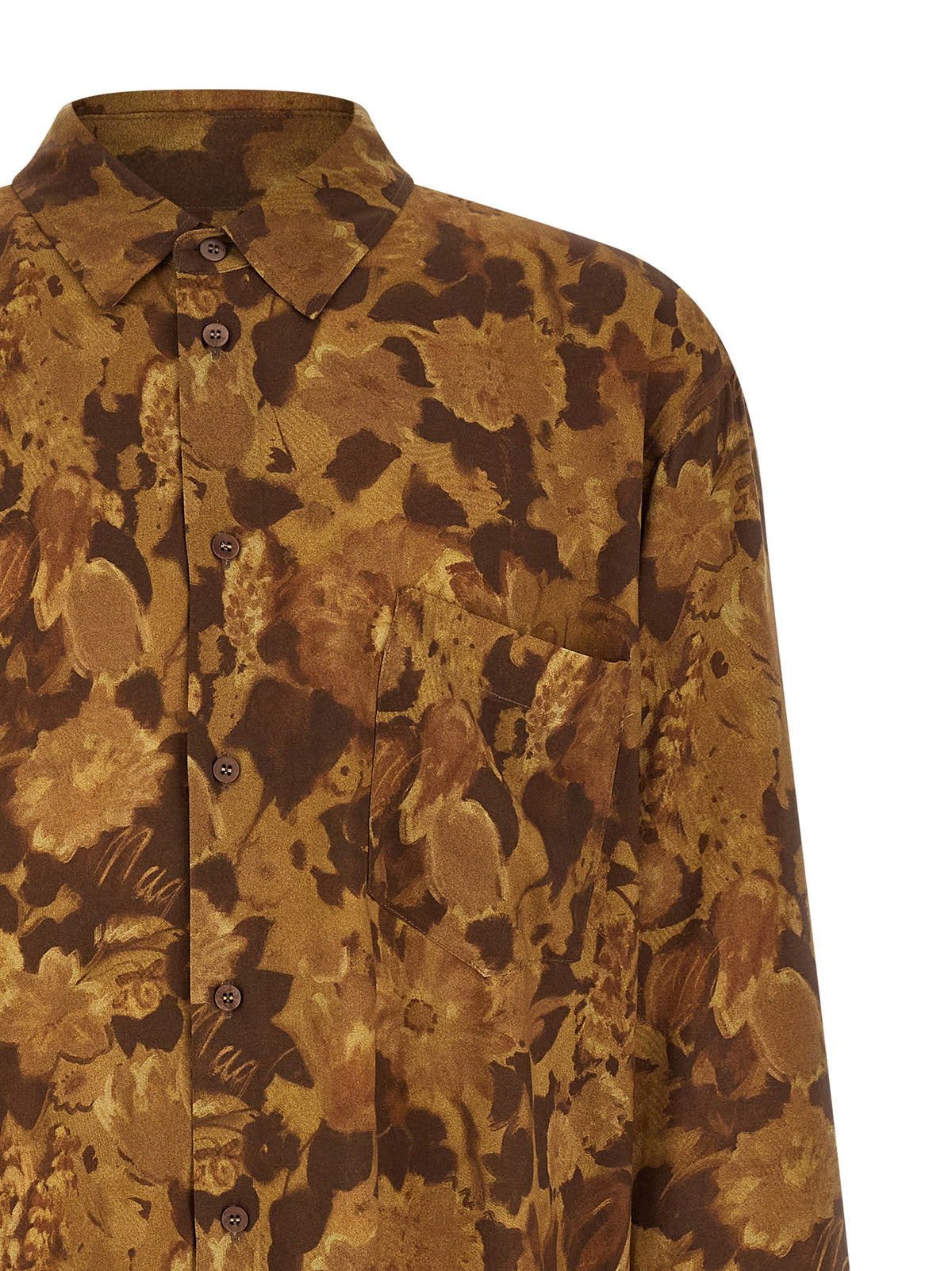 Chemisier Magliano marron en viscose