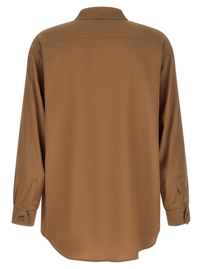 Magliano Brown Acetate Blouse