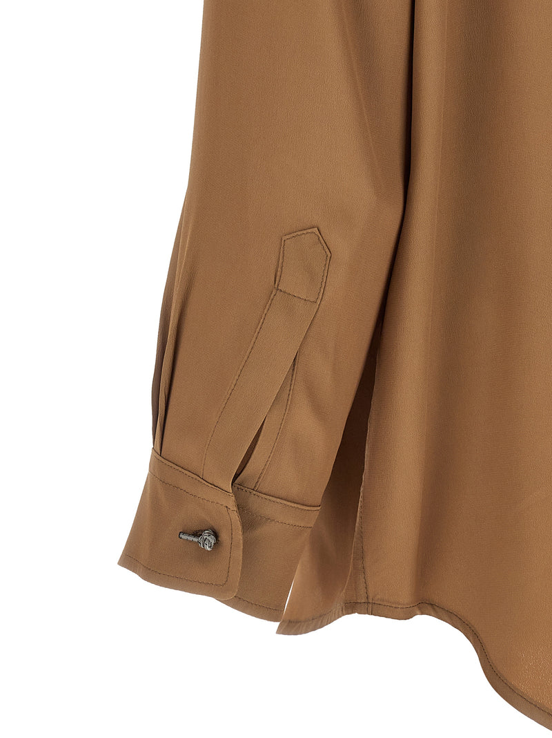 Chemisier Magliano marron en acétate