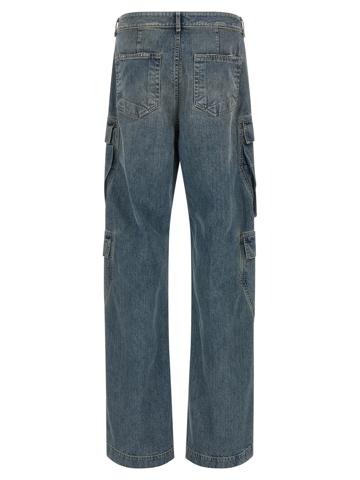 Pantalon cargo DRKSHDW bleu en coton