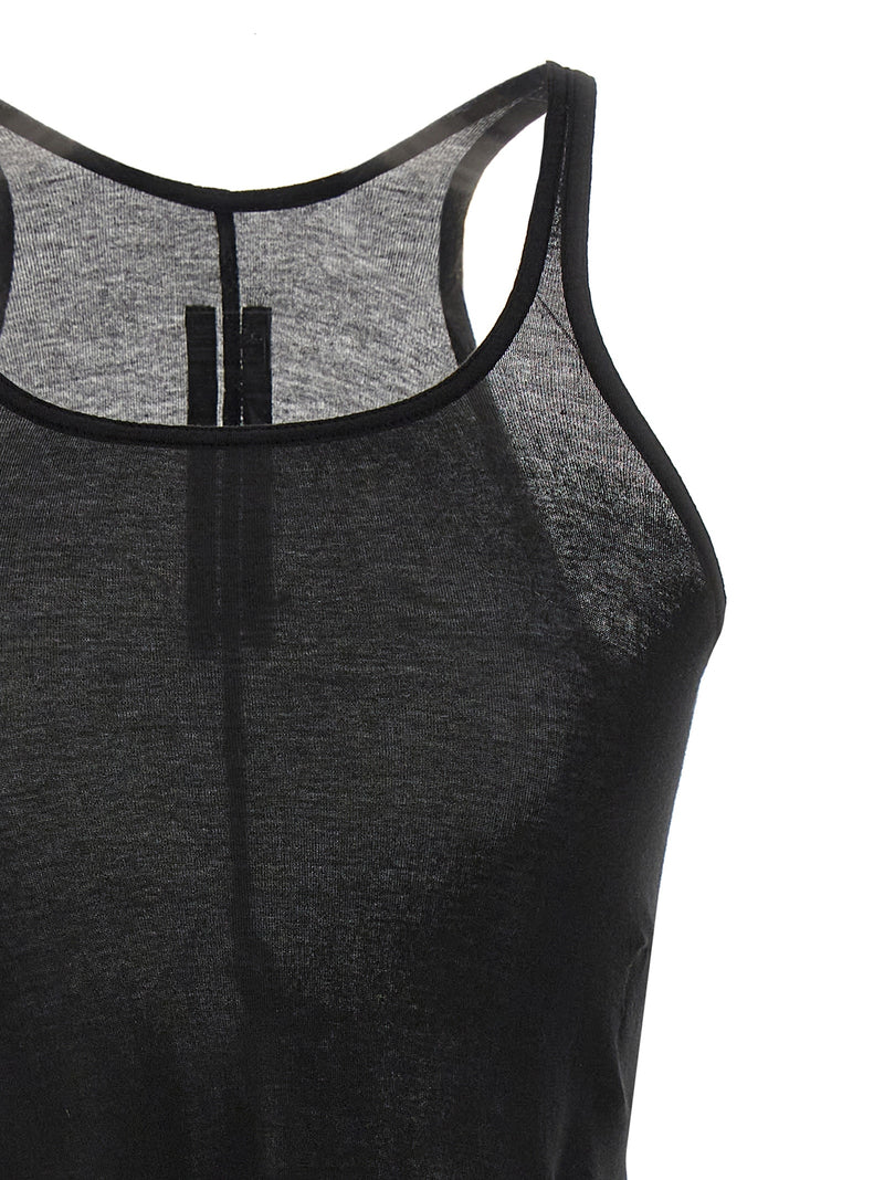 DRKSHDW Black Cotton Tank Tops