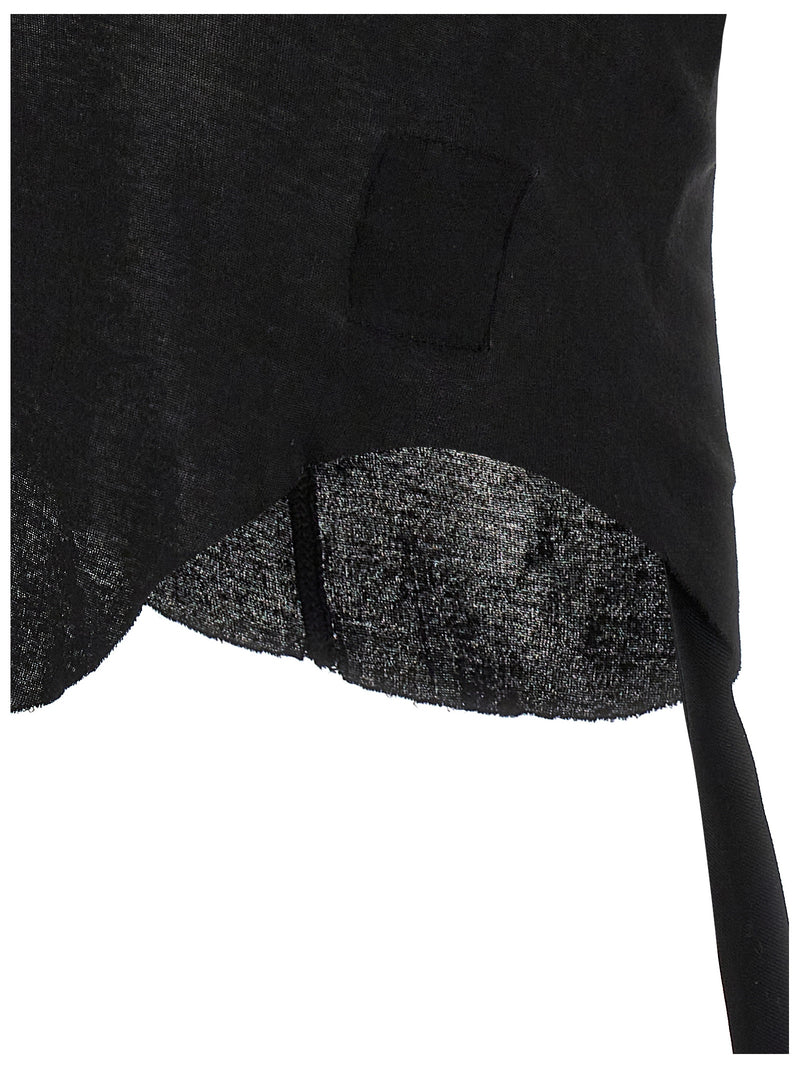 DRKSHDW Black Cotton Tank Tops